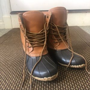Target bean boots/duck boots